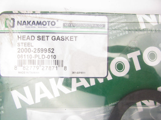 Nakamoto 2000-259952 Cylinder Head Gasket Set for 2001-2003 Honda Civic 1.7L