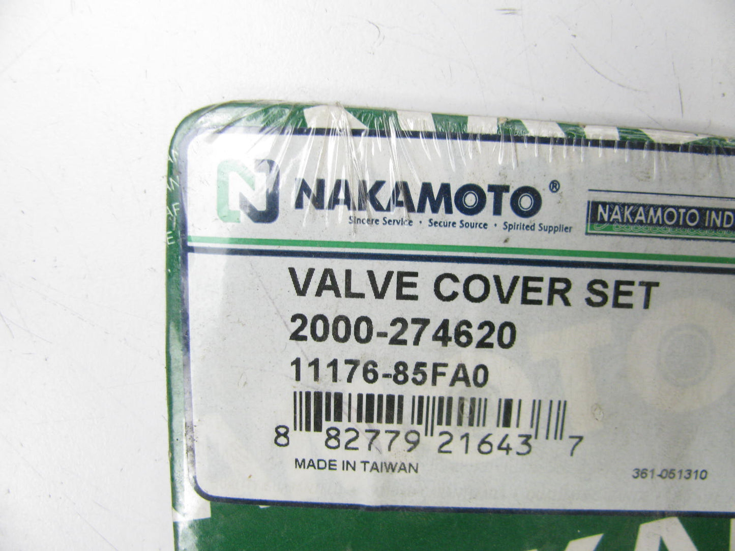 Nakamoto 2000-274620 Right Bank Valve Cover Gasket