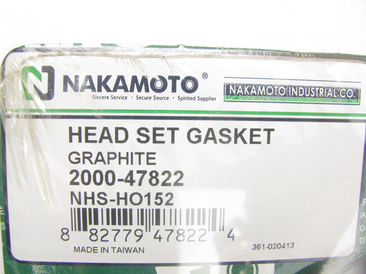 Nakamoto 2000-47822 Cylinder Head Gasket Set For 1988-1991 Honda 1.5L 1.6L-L4