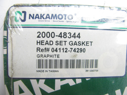 Nakamoto 2000-48344 Cylinder Head Gasket Set For 1992-94 Toyota Camry 2.2L-L4