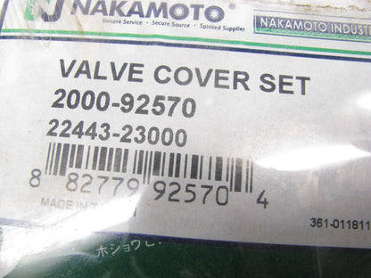 Nakamoto 2000-92570 Valve Cover Gasket Set For 1999-04 Hyundai  2.5L 2.7L-V6