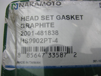 Nakamoto 2001-481838 Cylinder Head Gasket Set 99-01 Ford Ranger , B3000 3.0L V6