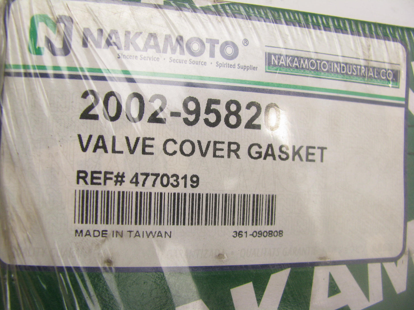 Nakamoto 2002-95820 Valve Cover Gasket Set 1994-97 Saab 900 2.5L 95-97 9000 3.0L