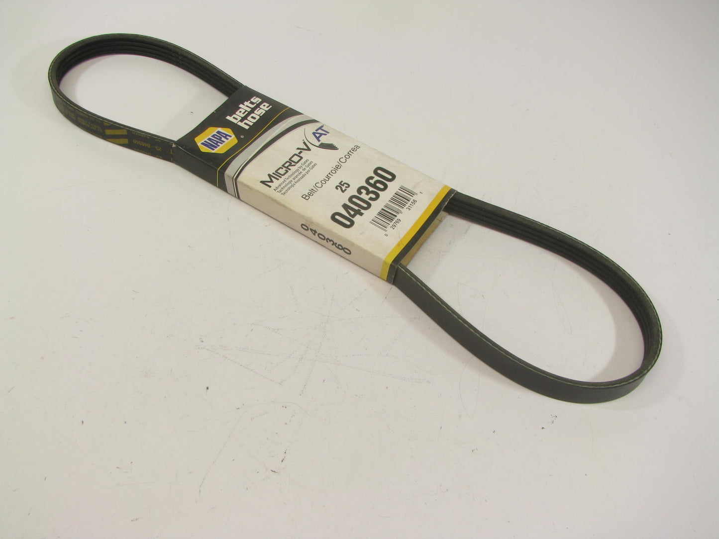 Napa 040360-25 Serpentine Belt - 0.56'' X 36.50'' - 4 Ribs