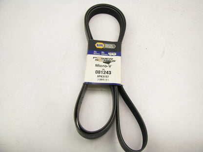 Napa 081243 Serpentine Belt - 1.12'' X 124.875'' - 8 Ribs