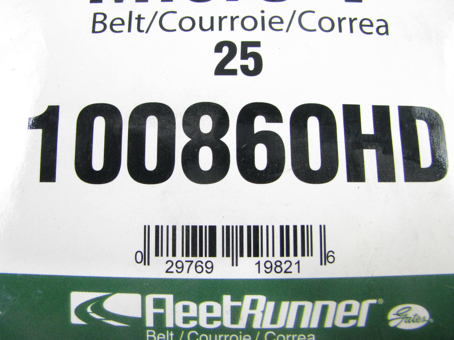 Napa 100860HD Heavy Duty Serpentine Belt
