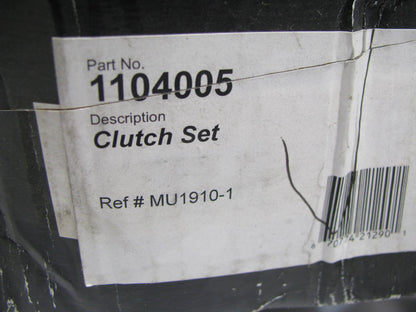 Napa 1104005 Clutch Kit - 8-1/2'' Diameter 1'' X 14T Spline