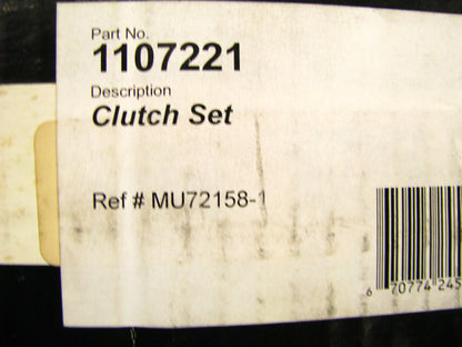 Napa 1107221 Clutch Kit - 9-1/8'' Diameter 1'' X 23T Spline