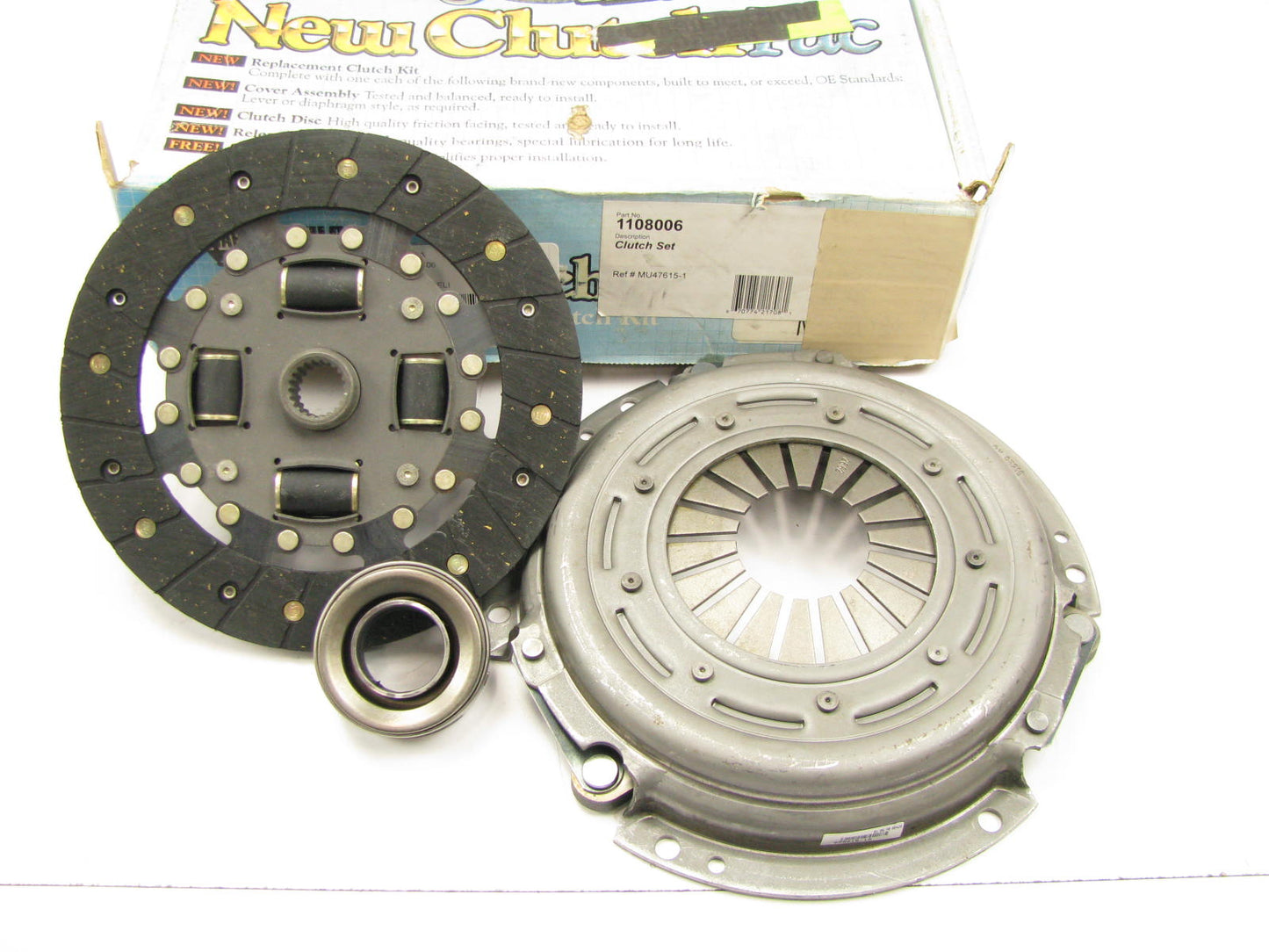 Napa 1108006 Clutch Kit for 1983-1985 Accord 1983-1987 Prelude 1986-89 Integra