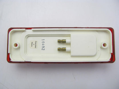 (6) Napa / Signal Stat  1410 Red 2-Bulb Turtleback Side Marker Lights Lamps