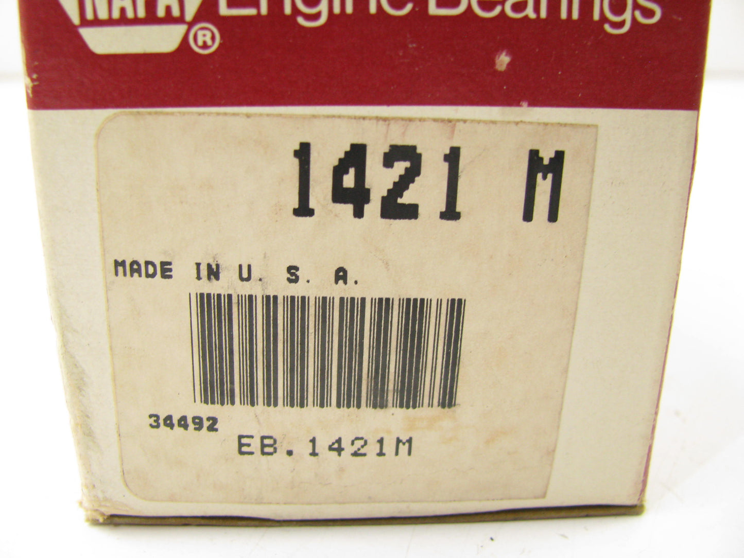 Napa 1421M Camshaft Bearings - Standard For 1961-1967 Buick 215 216 300 340-V8