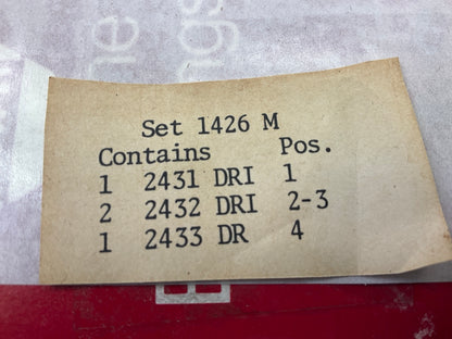 Napa 1426M Engine Camshaft Bearings For 251, A267D, 284, 301, 336 Tractor