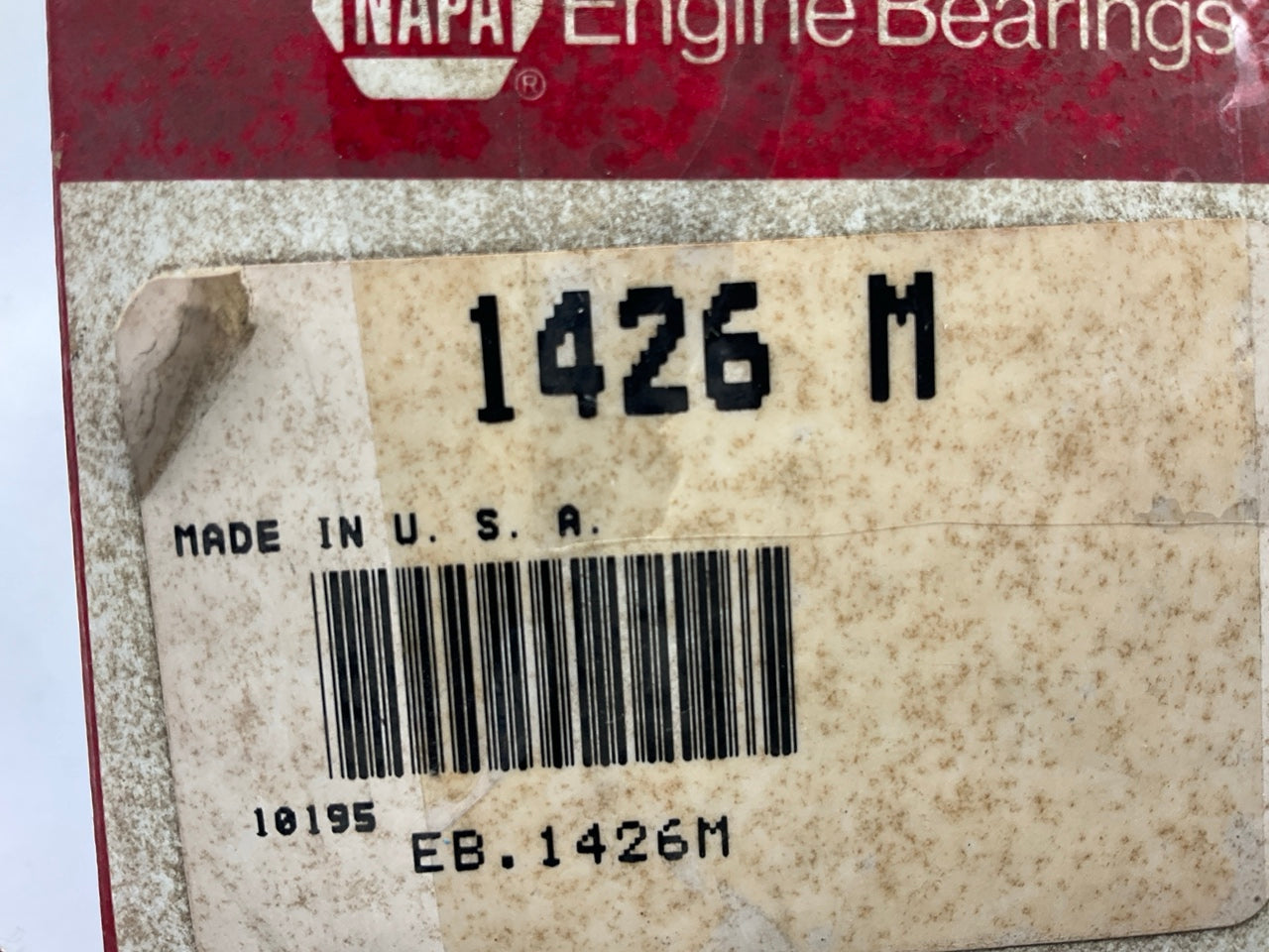 Napa 1426M Engine Camshaft Bearings For 251, A267D, 284, 301, 336 Tractor