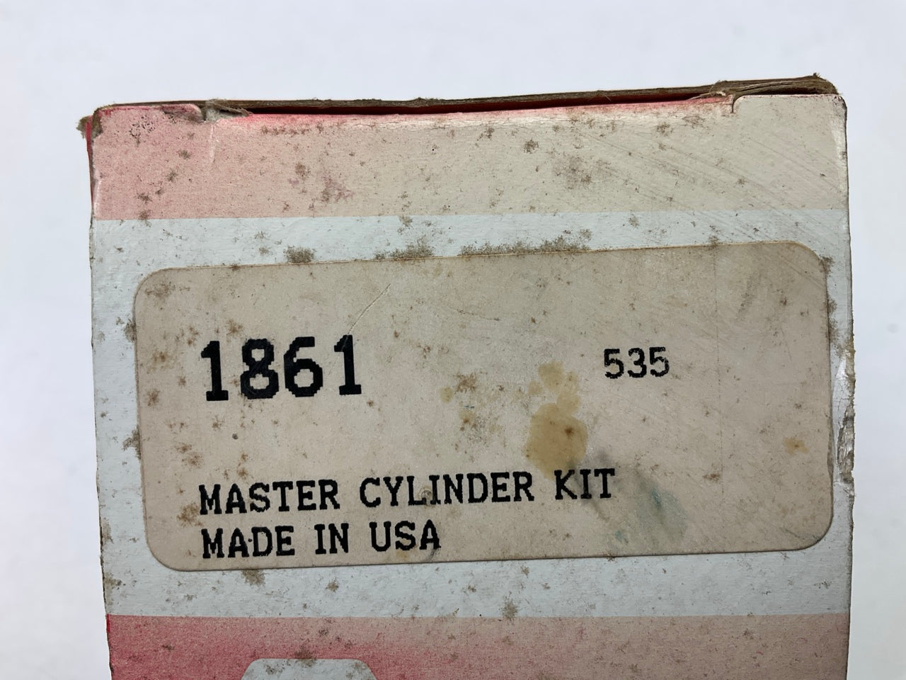 Napa 1861 Brake Master Cylinder Repair Kit For 88-92 Isuzu Pickup, 89-92 Amigo