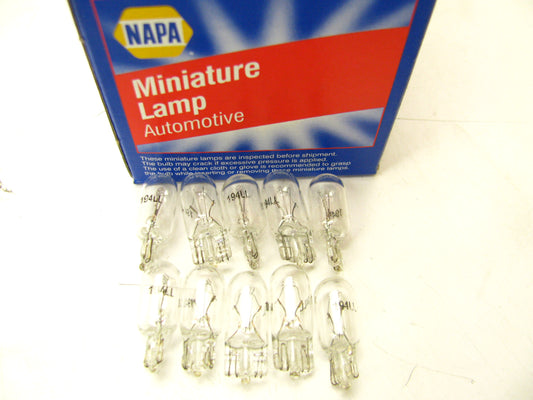 (10) Napa 194LL LongerLife Courtesy Side Marker Lamp Light Bulb #194