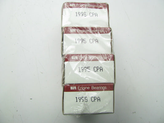 (4) Napa 1995-CPA Connecting Rod Bearings STD For 1954-65 Jeep 226 #1-3-5