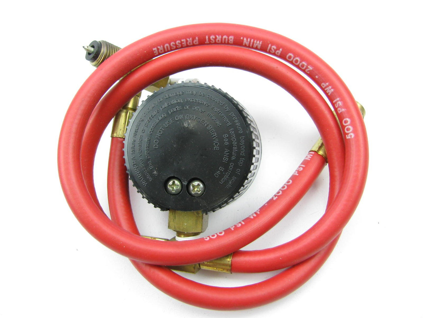 Napa 20-9528 A/C Recharge Hose Gauge & Valve Assembly
