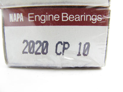 (8) Napa 2020CP10 Connecting Rod Bearings .010'' 1955-67 Chevrolet 265 283 327