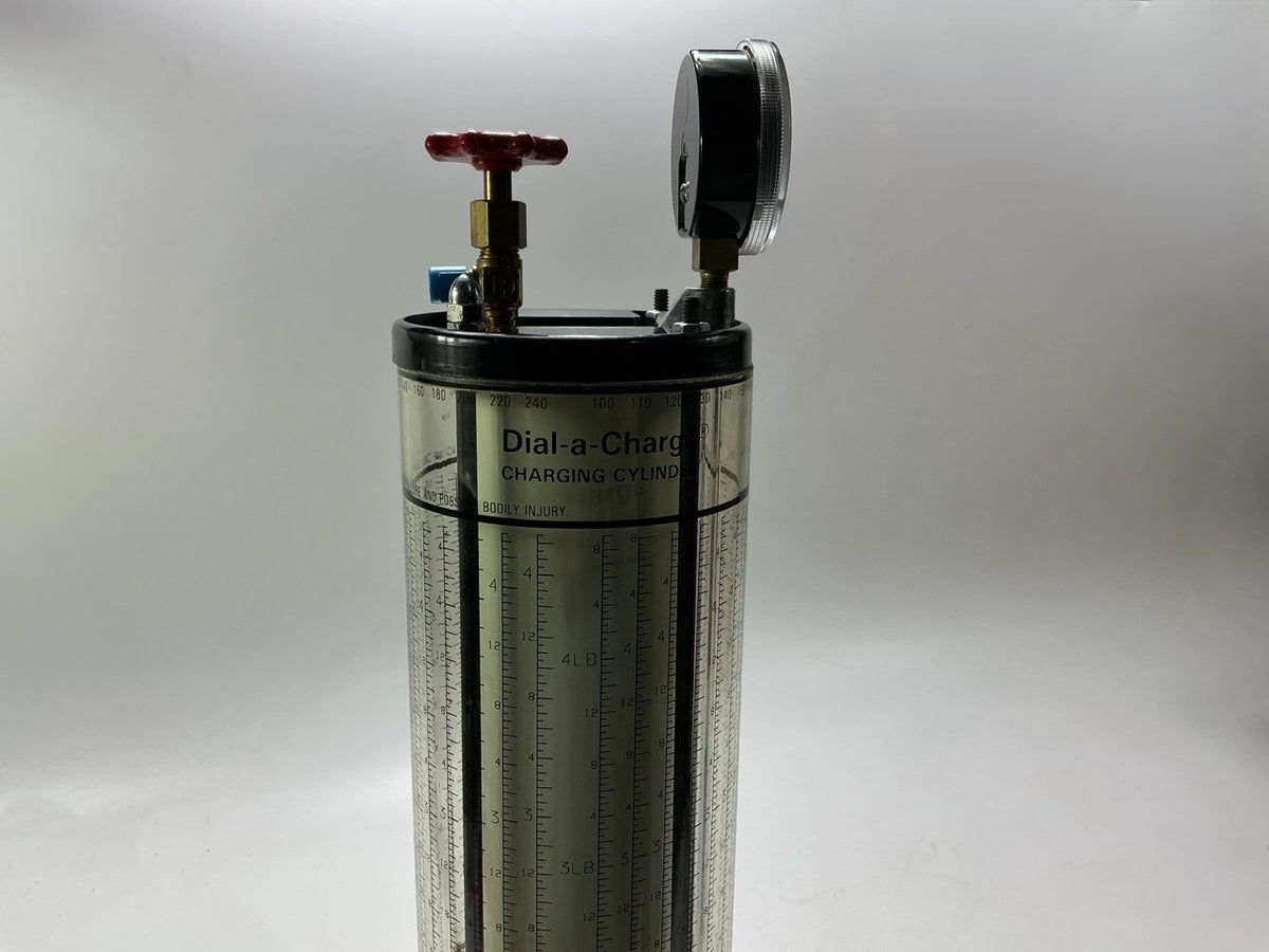 NEW - Robinair Dial-A-Charge 5-Lbs Refrigerant Charging Cylinder In Napa Box