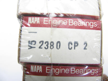 (6) Napa 2380CP-2 Connecting Rod Bearings .002'' 1962-85 Ford 144 170 200 250-L6