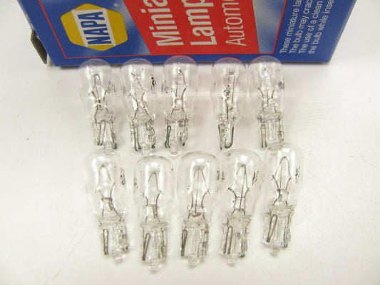 (10) Napa 24 Courtesy Side Marker Light Lamp Bulb