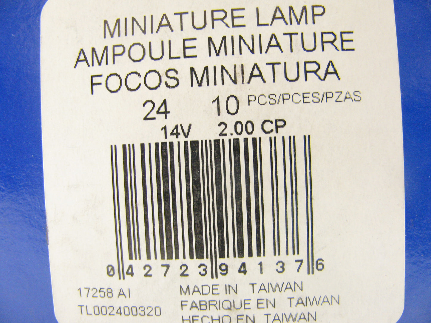 (10) Napa 24 Courtesy Side Marker Light Lamp Bulb