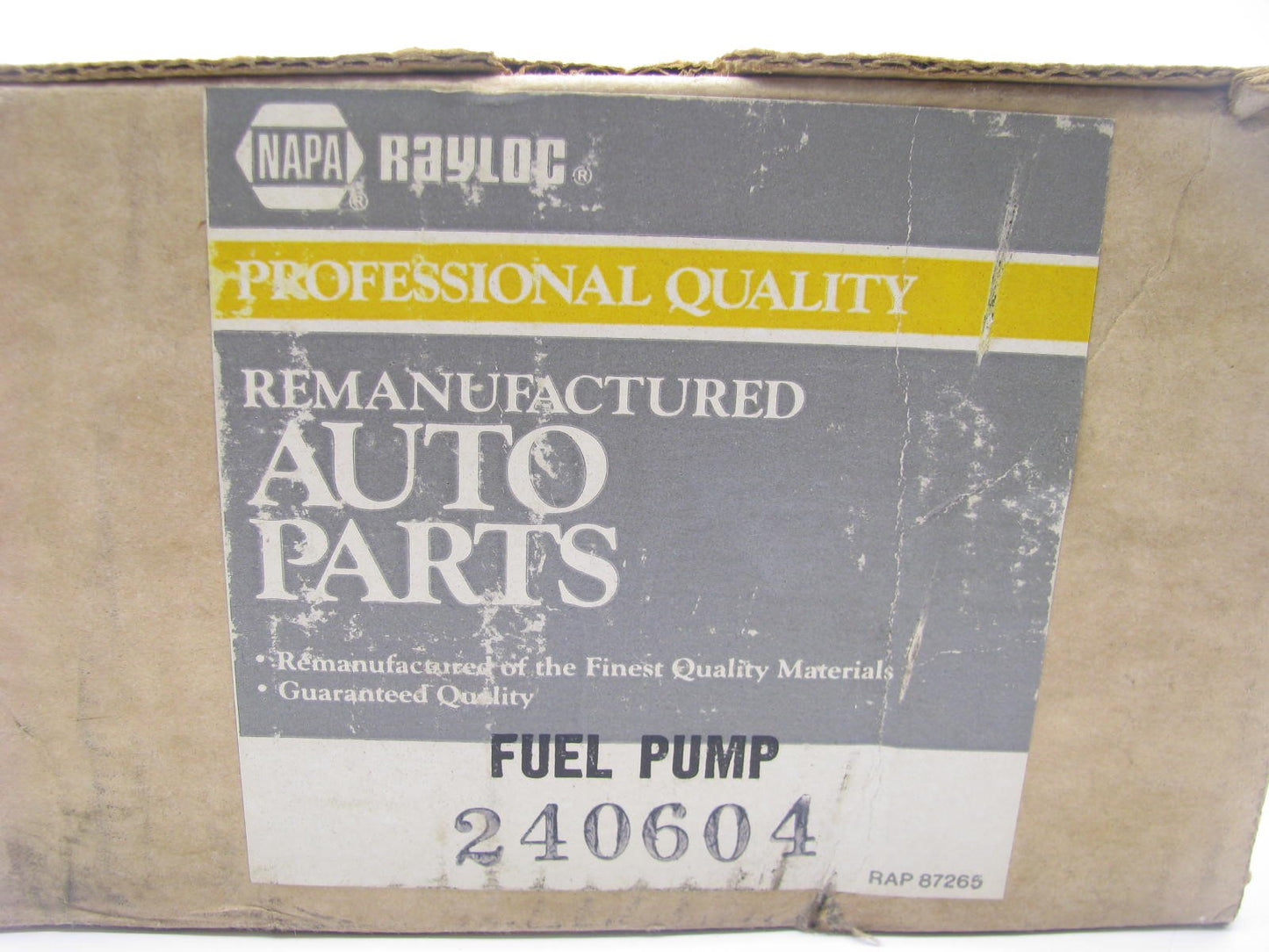 Napa 240604 Reman Mechanical Fuel Pump 1968-1974 Buick 350 5.7L