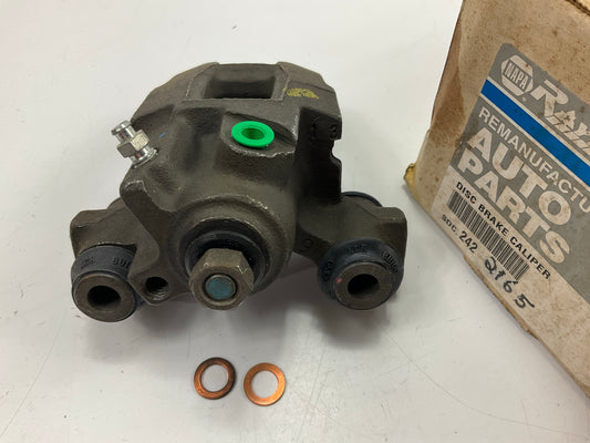 REMAN. 242-2165 Rear Right Disc Brake Caliper W/ O Park Brake Braket & Spring