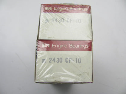 (4) Napa 2430CP-10 Connecting Rod Bearings .010'' For A251G, A251S A284G, A284S