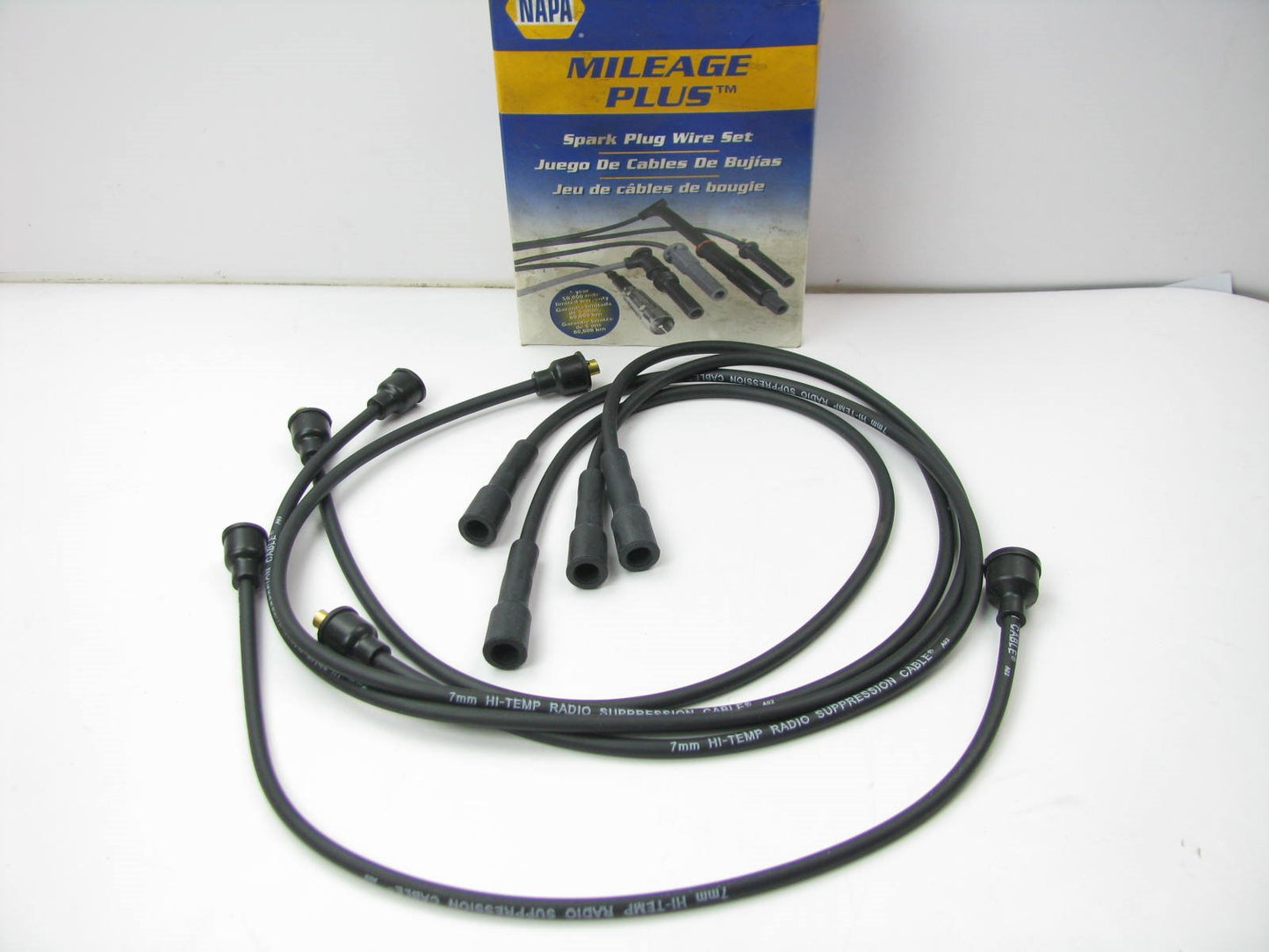 Napa 2483 Ignition Spark Plug Wire Set For Chrysler 2.6L
