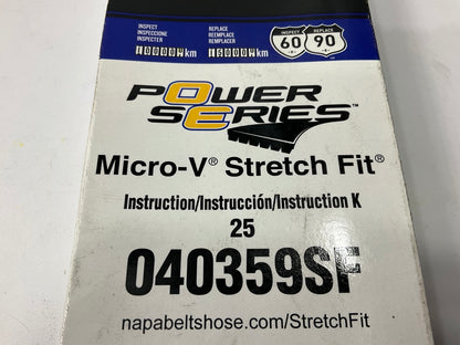 Napa 25-040359SF Stretch Fit Serpentine Belt