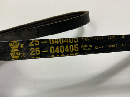 Napa 25-040405 Serpentine Belt 9/16'' X 41-1/4'' - 4 Ribs