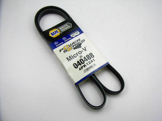 Napa 25-040488 Serpentine Belt - 0.56'' X 49.375'' - 4 Ribs