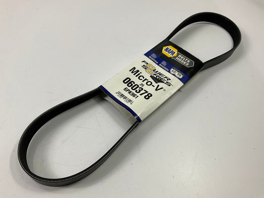 Napa 25-060378 Serpentine Belt