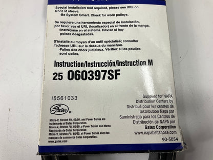 Napa 25-060397SF Stretch Fit Serpentine Belt