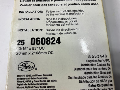 Napa 25-060824 Serpentine Belt