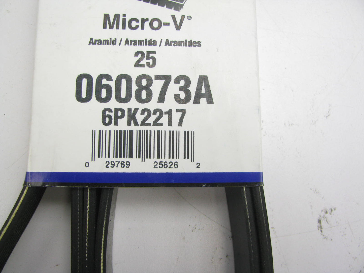 Napa 25-060873A Serpentine Micro-V Belt 05-07 Focus 11-13 Transit Connect - 2.0L