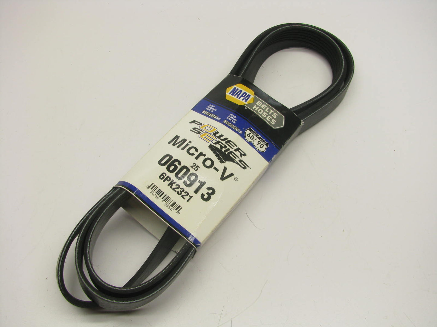Napa 25-060913 Serpentine Belt - 0.84'' X 92.00'' - 6 Ribs