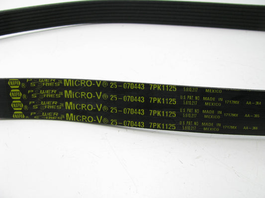 Napa 25-070443 Serpentine Belt - 0.98'' X 44.30 - 7 Ribs