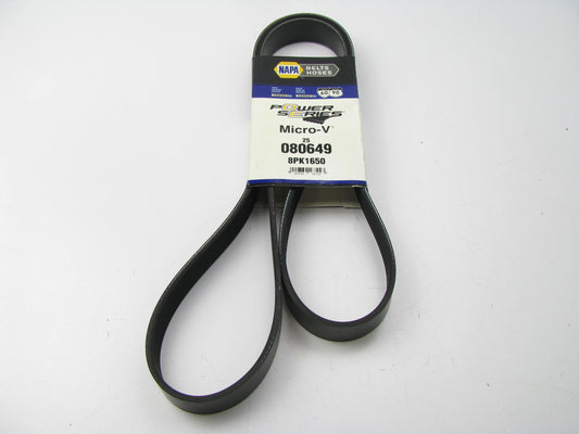 Napa 25-080649 Serpentine Belt - 1.12'' X 65.535'' - 8 Ribs