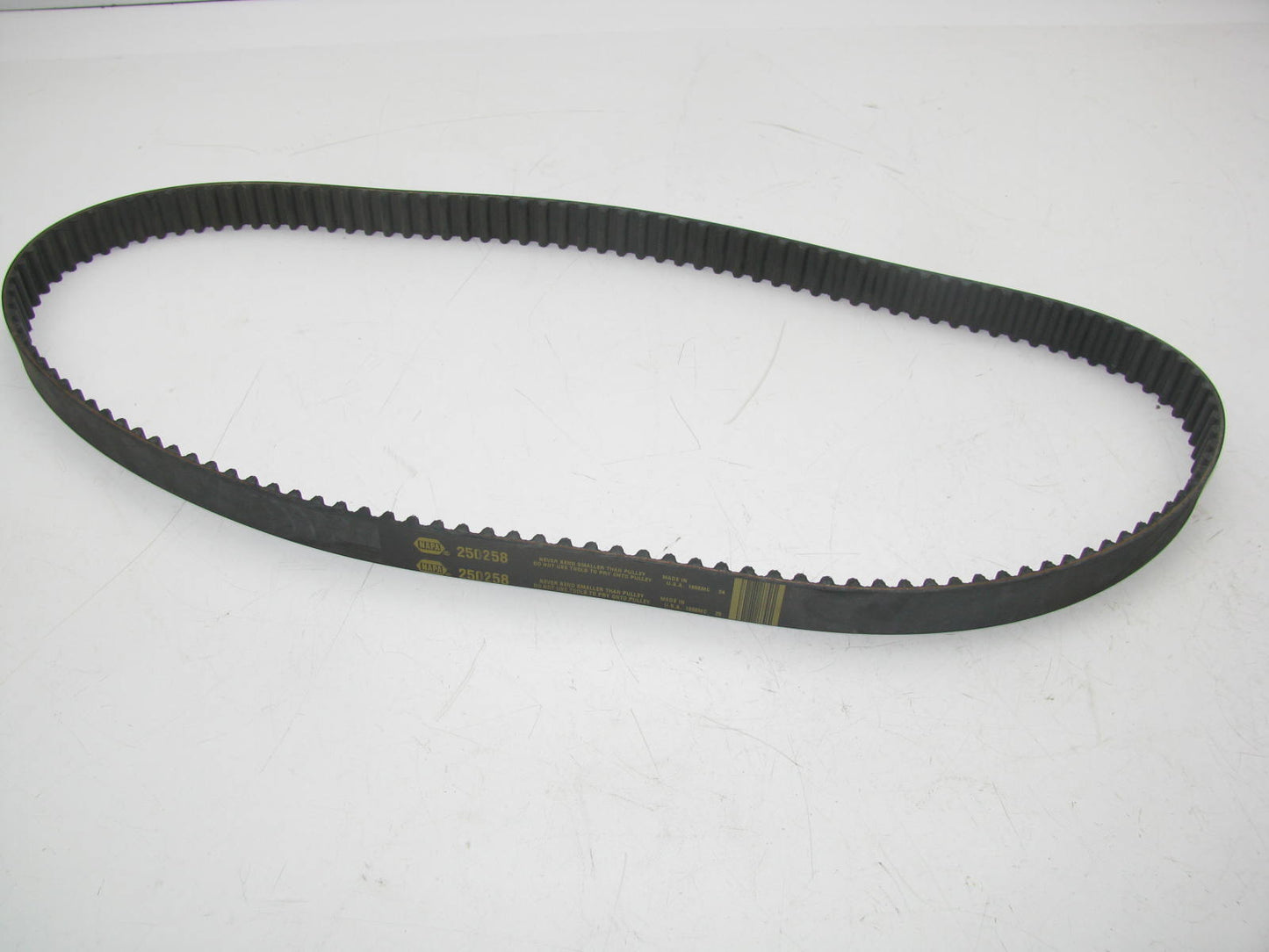 Napa 250258 Engine Timing Belt for 1995-1997 Ford Mercury 2.0L-L4