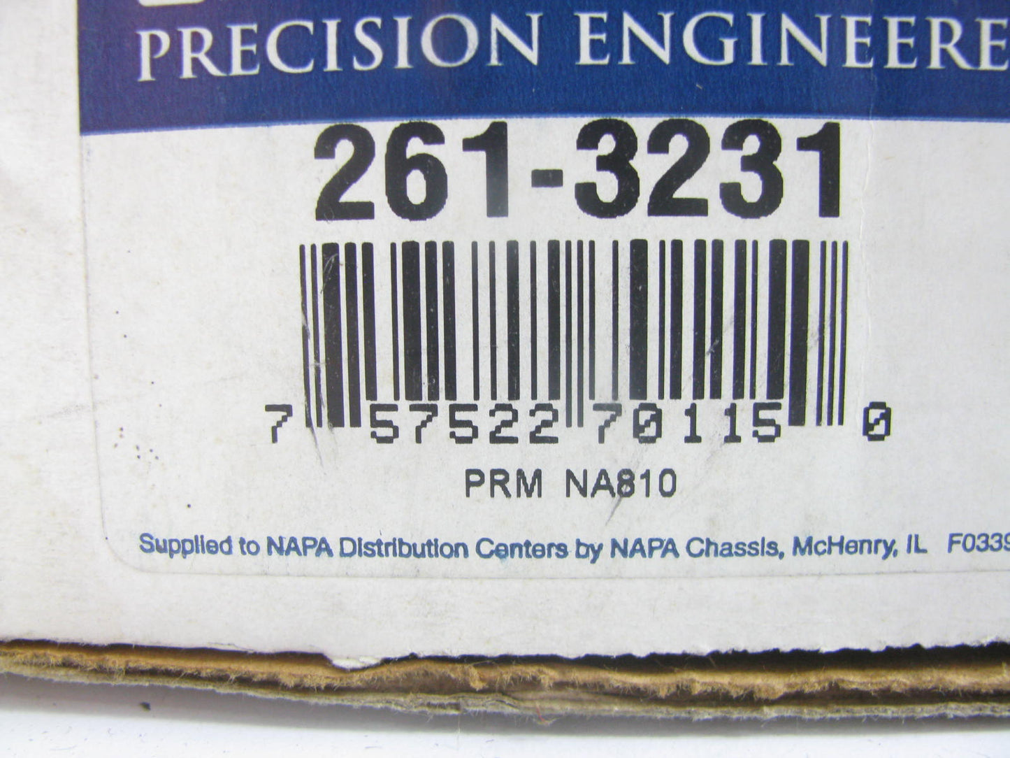 (2) Napa 261-3231 Suspension Strut Mount Bearing Plate Insulators - Front