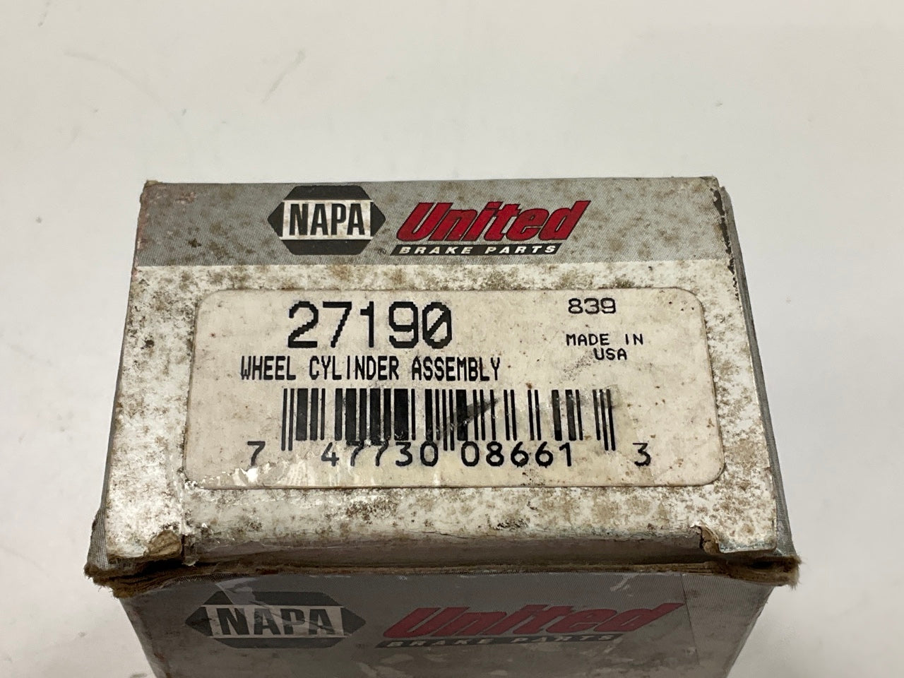 Napa 27190 Rear Left Drum Brake Wheel Cylinder