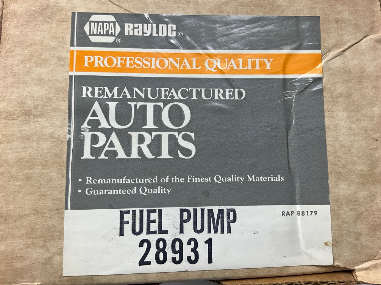 REMAN. Napa 28931 Mechanical Fuel Pump For 1978-80 Dodge W/ Mitsubishi 4G33 4G36