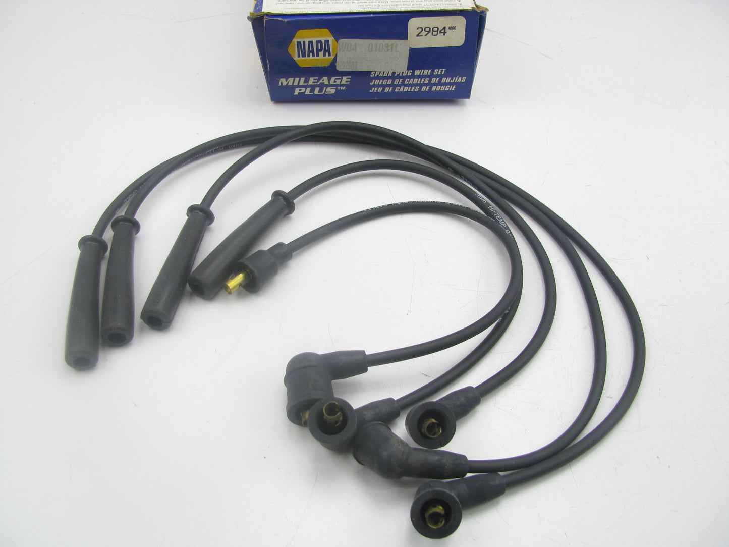 Napa 2984 Ignition Spark Plug Wire Set for 1987-1993 Ford Mercury 1.3L 1.6L