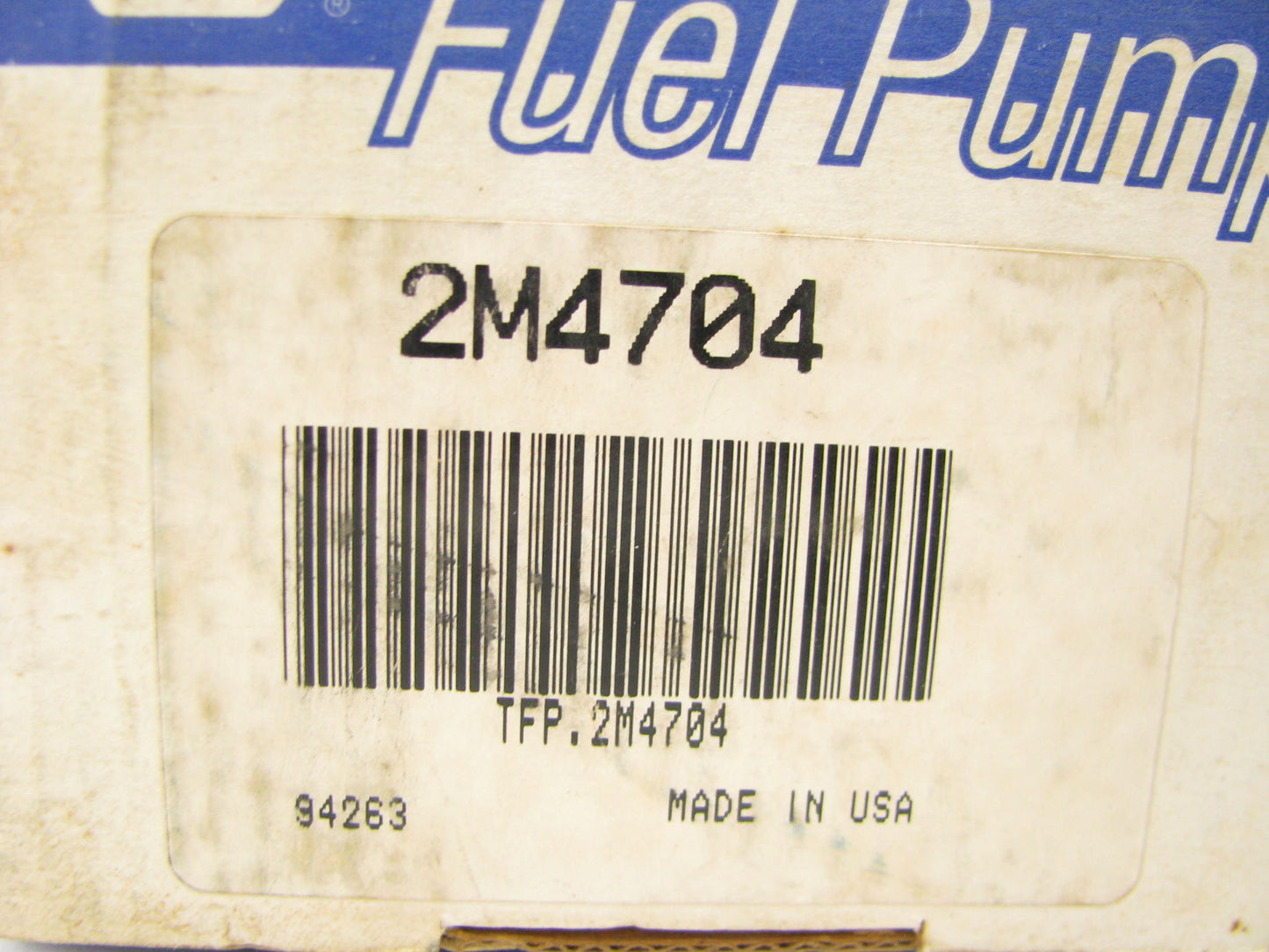 Mechanical Fuel Pump - Napa 2M4704