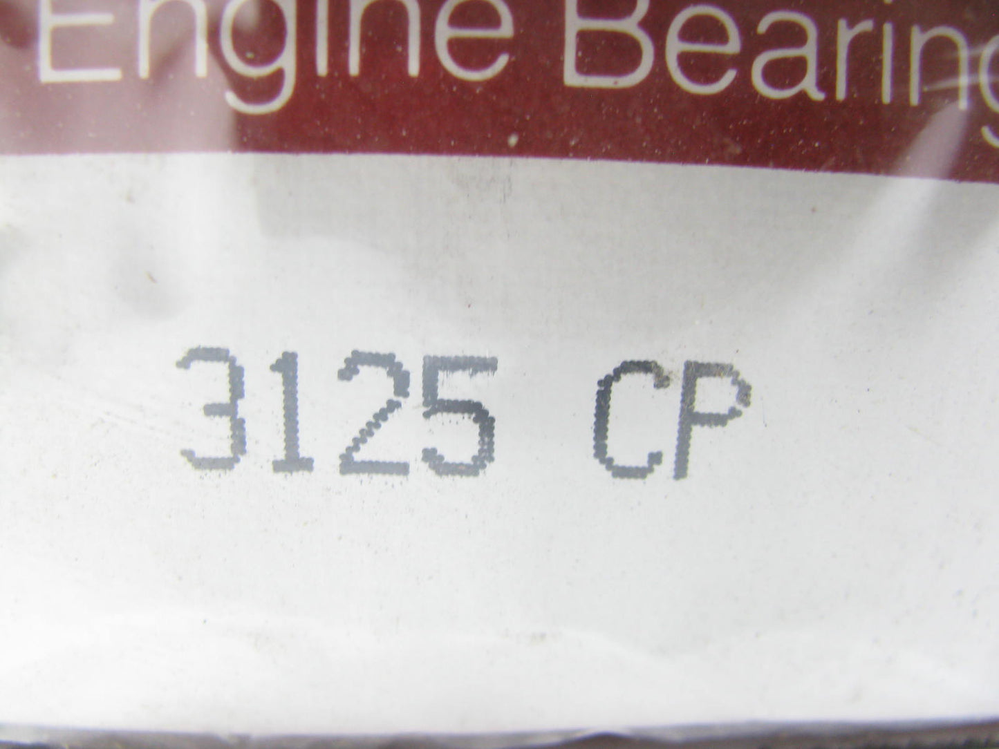 (4) Napa 3125CP Connecting Rod Bearings STD For John Deere 302 340 360 381 404