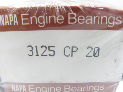 (4) Napa 3125CP20 Rod Bearings .020'' For John Deere 340 360 381 404 362G 404D