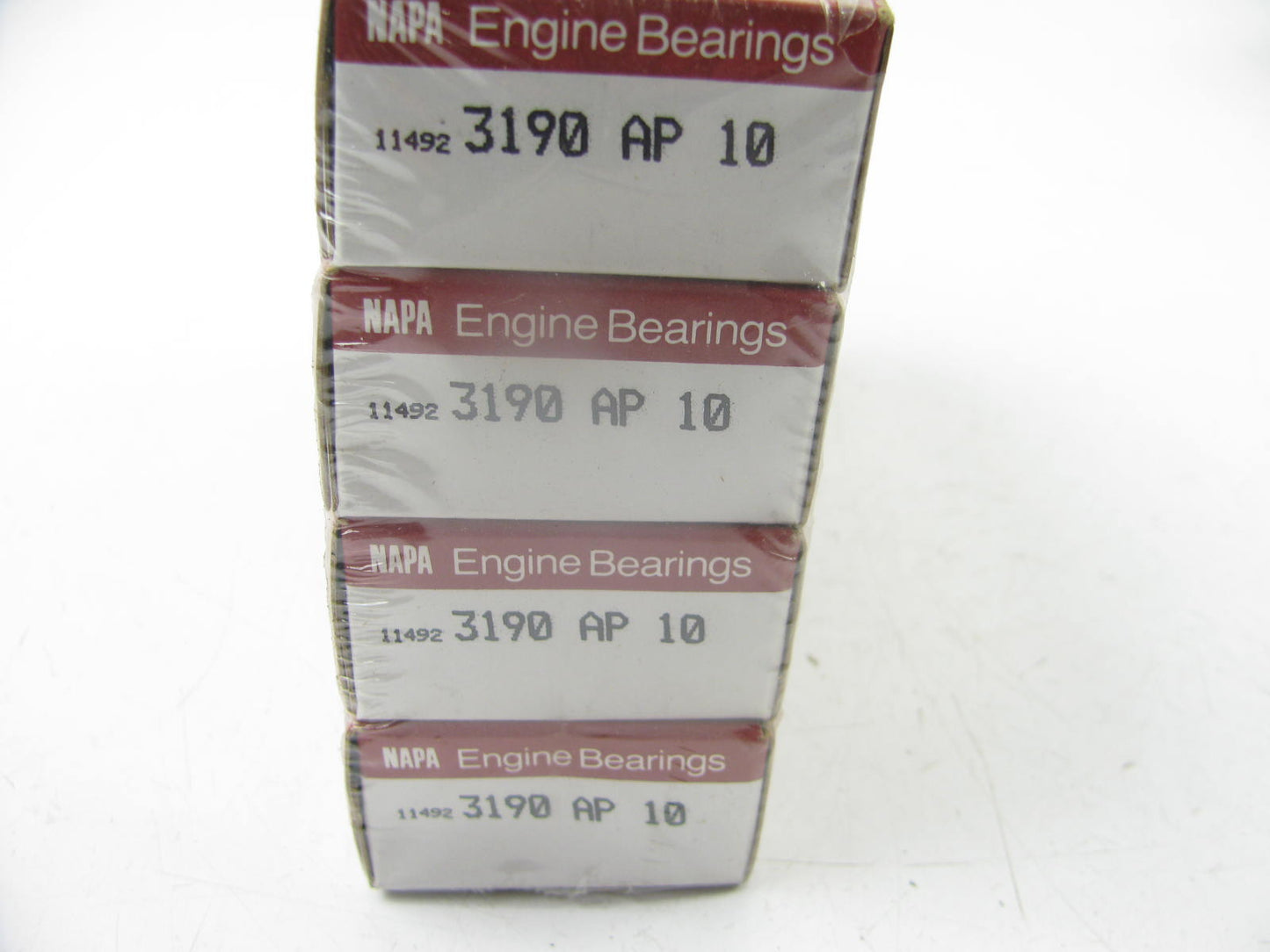 (8) Napa 3190AP10 Connecting Rod Bearings .010'' - Chevrolet BBC 348-454