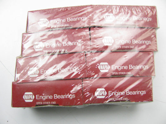 (8) Napa 3320AP-10 Connecting Rod Bearings .010'' 1957-76 364 400 401 425 430 455